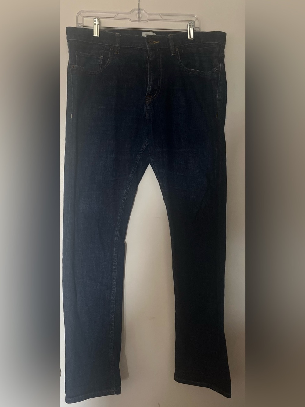 Men's Quicksilver Dark Blue Jeans - Classic Straight Fit